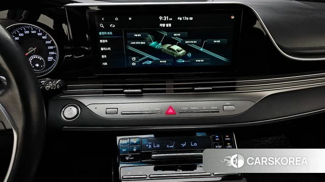 Hyundai The New Grandeur IG Hybrid 2021 Черный из Кореи, фото 5