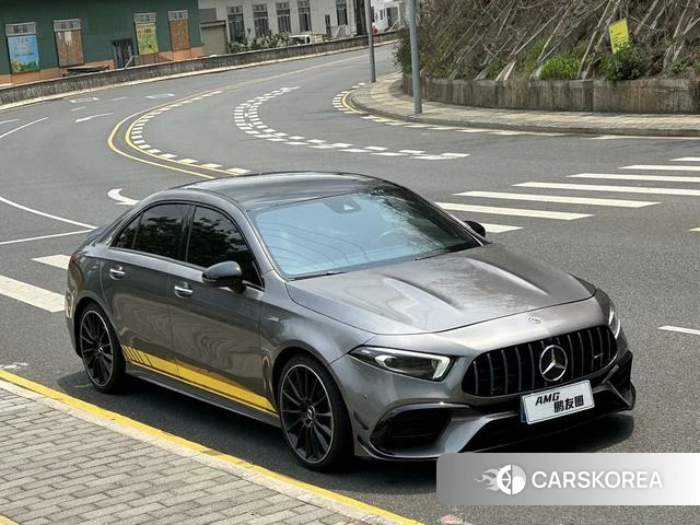 Mercedes-Benz Class A AMG 2023 Серебристо-серый из Китая, фото 5