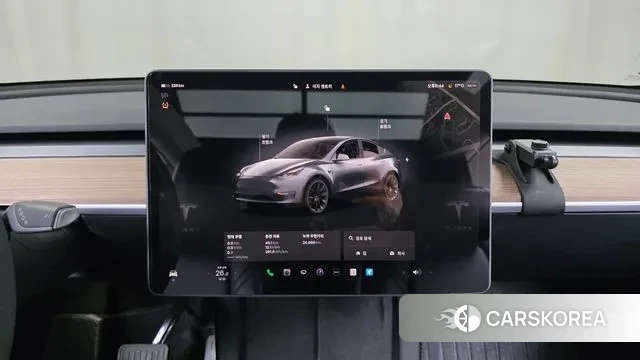 Tesla Model Y 2022 Серый из Кореи, фото 5