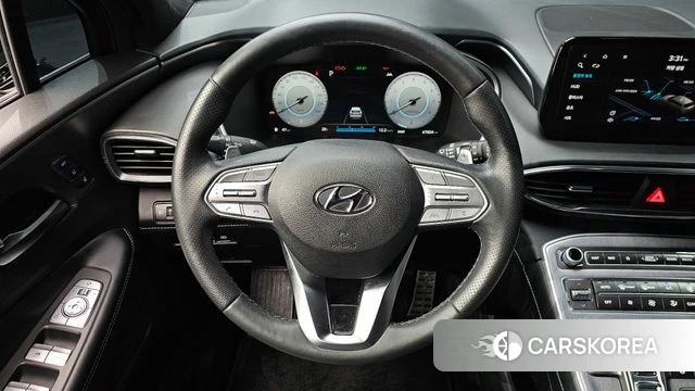 Hyundai The New Santa Fe 2023 Черный из Кореи, фото 5