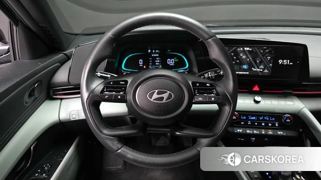 Hyundai The New Avante Hybrid (CN7) 2025 Черный из Кореи, фото 5