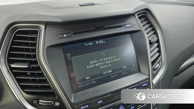 Hyundai Santa Fe The Prime 2018 Синий из Кореи, фото 5