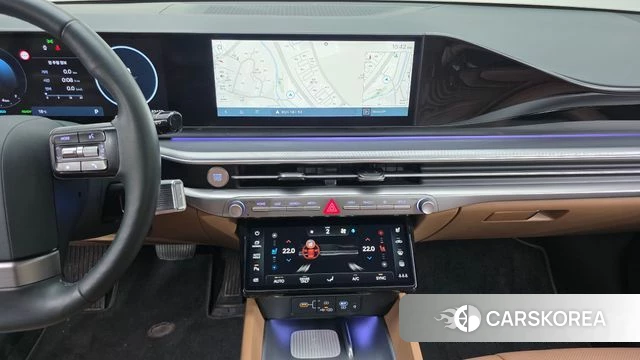 Hyundai Grandeur Hybrid (GN7) 2024 Цвет галактики из Кореи, фото 5