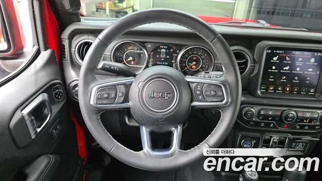 Jeep Wrangler (JL) 2023 Красный из Кореи, фото 5