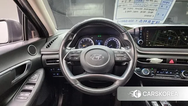 Hyundai Sonata (DN8) 2021 Черный из Кореи, фото 5