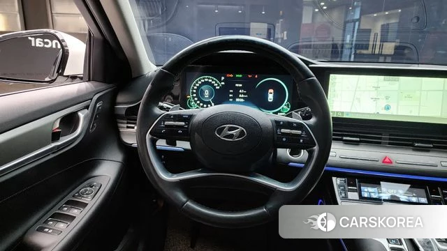 Hyundai The New Grandeur IG Hybrid 2021 Белый из Кореи, фото 5
