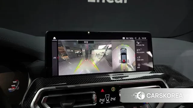 BMW X4M (G02) 2022 Светло-серебряный цвет из Кореи, фото 5