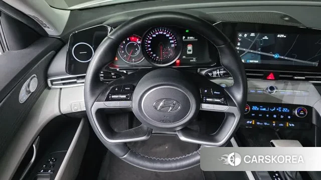 Hyundai Avante (CN7) 2022 Белый из Кореи, фото 5