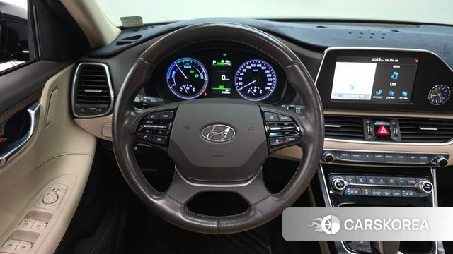 Hyundai Grandeur IG Hybrid 2019 Черный из Кореи, фото 5