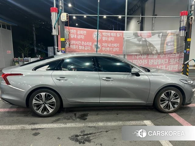 Kia K8 Hybrid 2022 Серебристо-серый из Кореи, фото 5