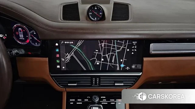 Porsche Cayenne (PO536) 2022 Черный из Кореи, фото 5