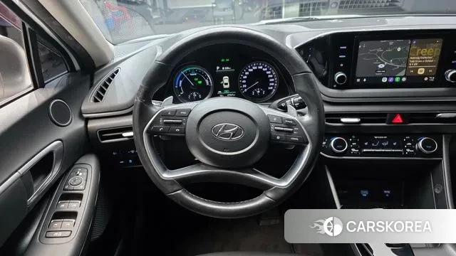 Hyundai Sonata Hybrid (DN8) 2021 Белый из Кореи, фото 5