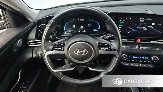 Hyundai The New Avante (CN7) 2023 Черный из Кореи, фото 5