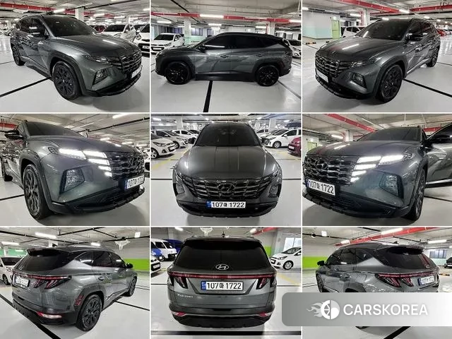 Hyundai Tucson Hybrid (NX4) 2023 Серый из Кореи, фото 5