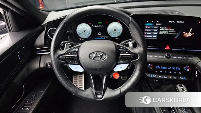 Hyundai Avante (CN7) 2022 Черный из Кореи, фото 5