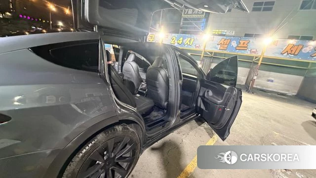 Tesla Model X 2023 Серый из Кореи, фото 5