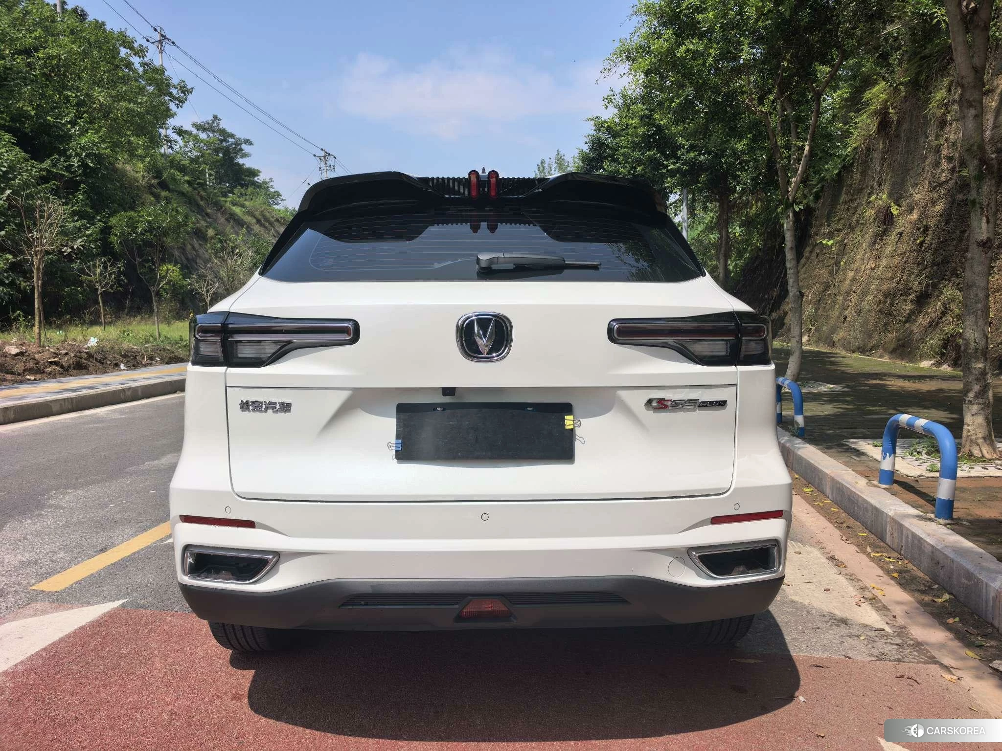 Chang'an CS55 PLUS 2021 Белый из Китая, фото 5