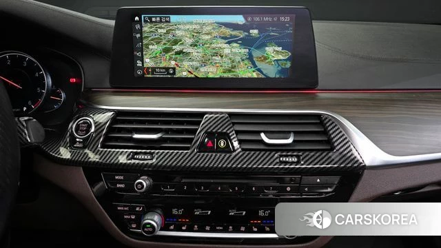 BMW 5 Series (G30) 2018 Черный из Кореи, фото 5