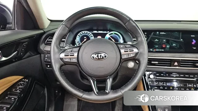 Kia K7 Premier Hybrid 2021 Синий из Кореи, фото 5