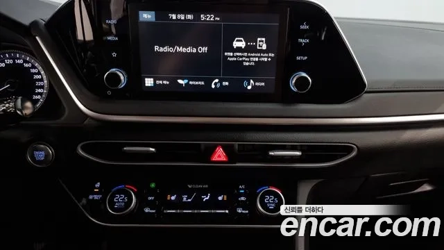 Hyundai Sonata Hybrid (DN8) 2021 Черный из Кореи, фото 5