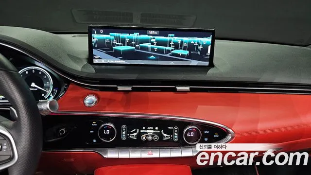 Genesis GV70 2024 Темно-зеленый из Кореи, фото 5