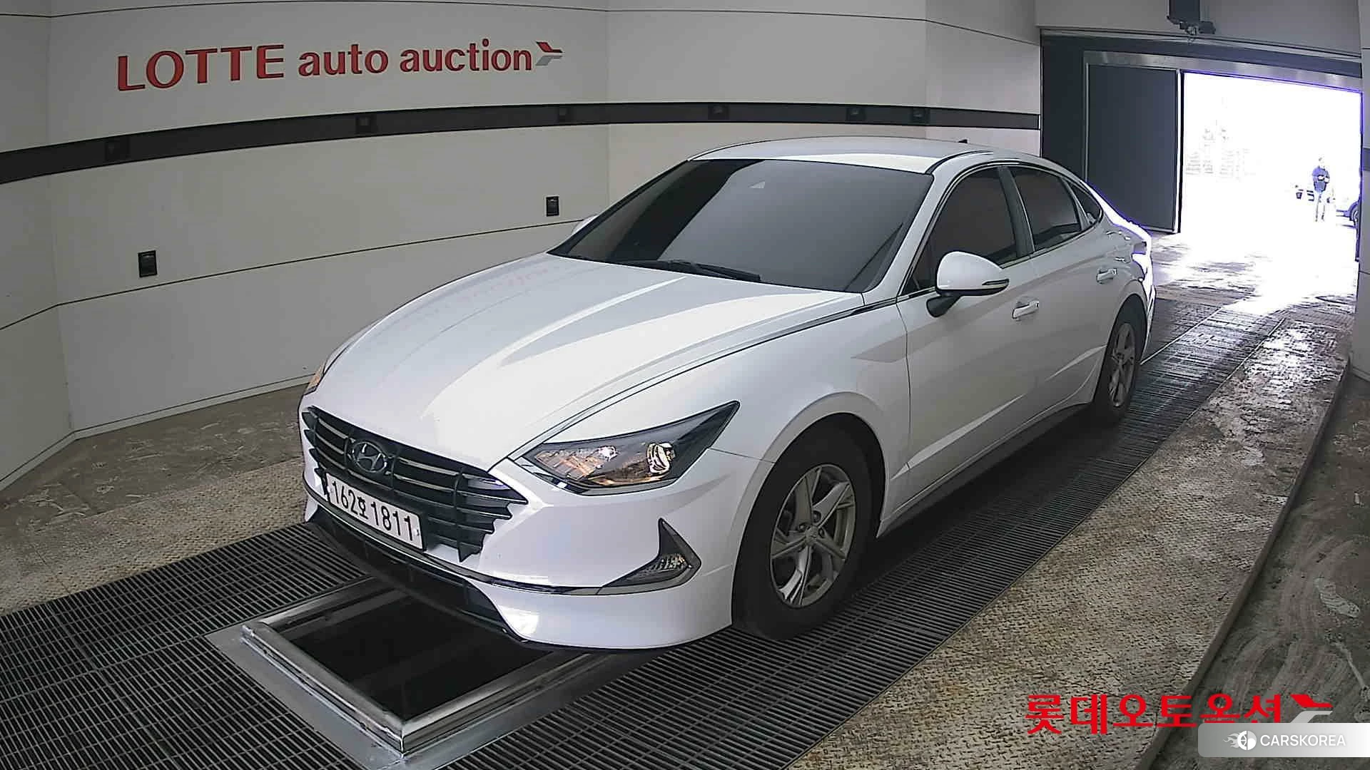 Hyundai Sonata 2021 White cream (optional) из Кореи, фото 5
