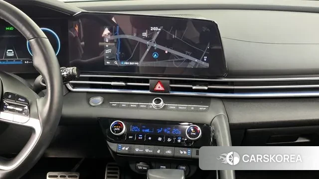 Hyundai Avante Hybrid (CN7) 2021 Серый из Кореи, фото 5