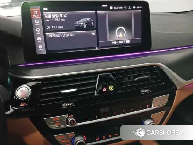 BMW 5 Series (G30) 2021 Черный из Кореи, фото 5