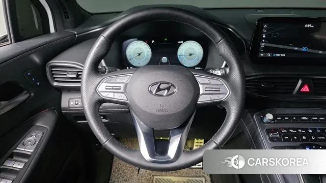 Hyundai The New Santa Fe 2022 Белый из Кореи, фото 5