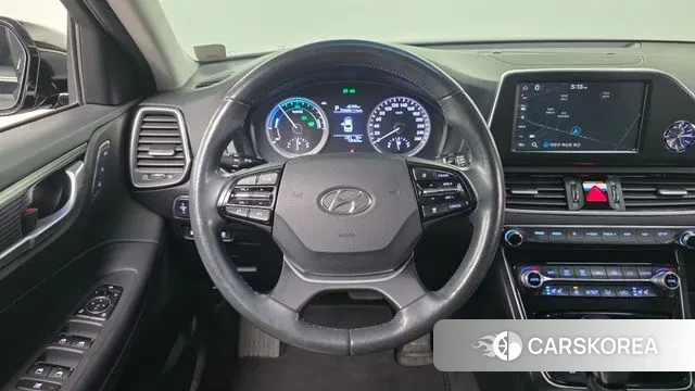 Hyundai Grandeur IG Hybrid 2018 Черный из Кореи, фото 5