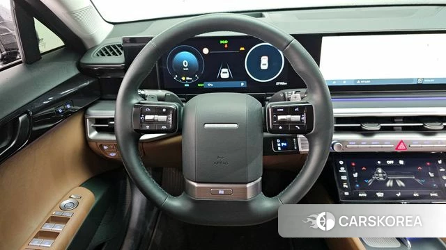 Hyundai Grandeur Hybrid (GN7) 2023 Черный из Кореи, фото 5