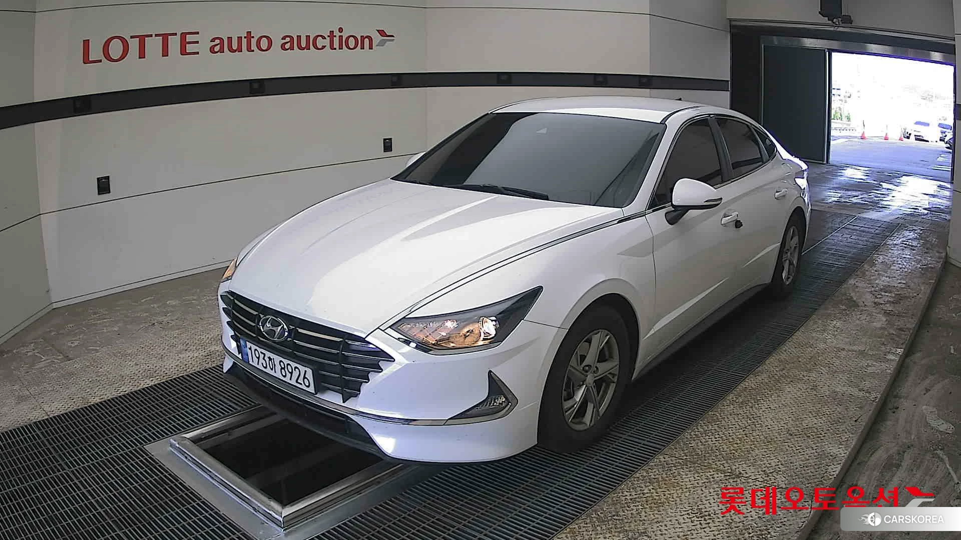 Hyundai Sonata 2022 Creamy White Pearl (optional) из Кореи, фото 5