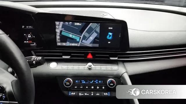 Hyundai Avante Hybrid (CN7) 2021 Белый из Кореи, фото 5