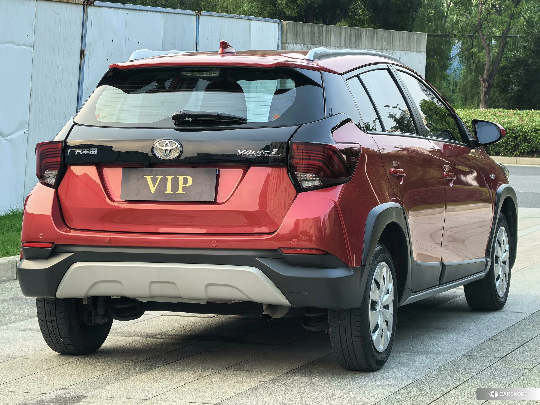 Toyota YARIS L Zhixuan 2021 Красный из Китая, фото 5