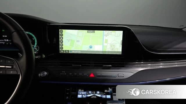 Hyundai The New Grandeur IG Hybrid 2021 Белый из Кореи, фото 5