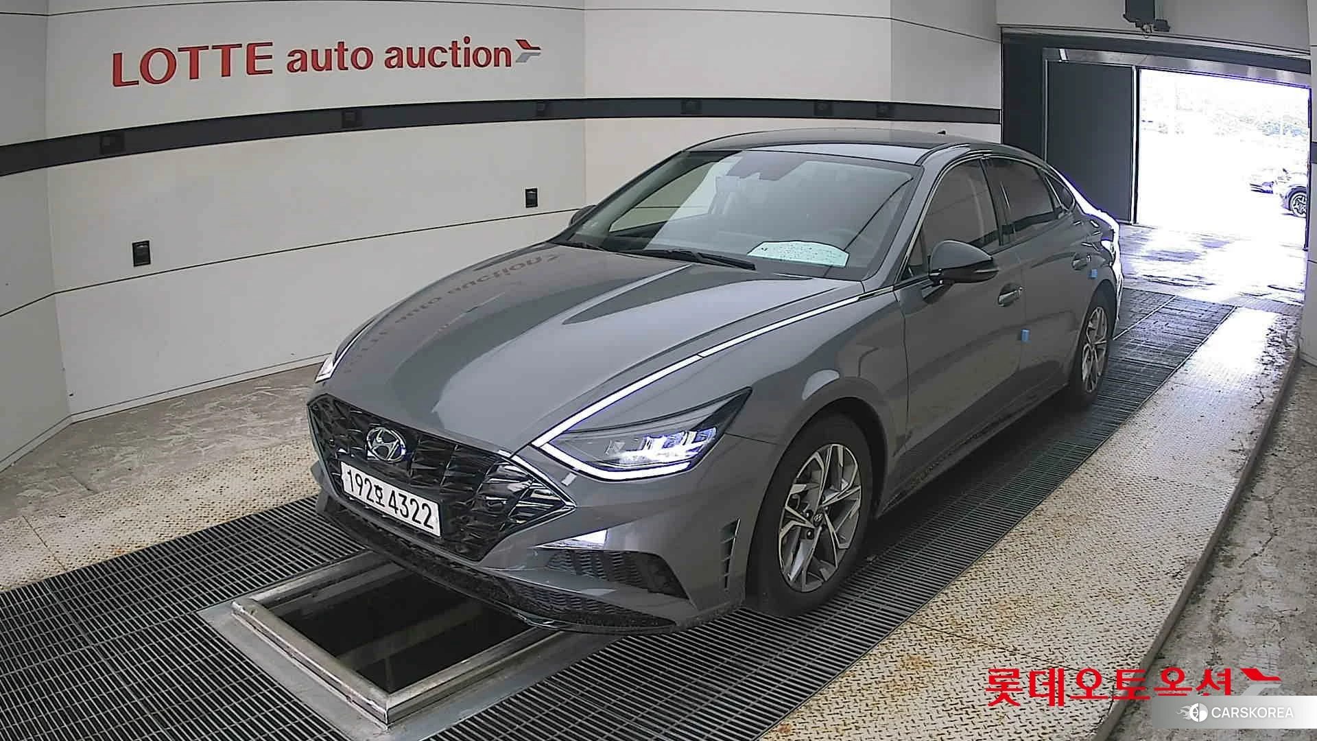 Hyundai Sonata 2022 Hampton Grey Metallic из Кореи, фото 5