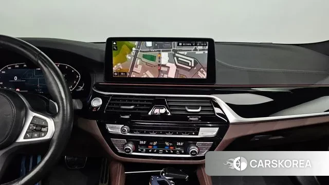 BMW 5 Series (G30) 2022 Синий из Кореи, фото 5