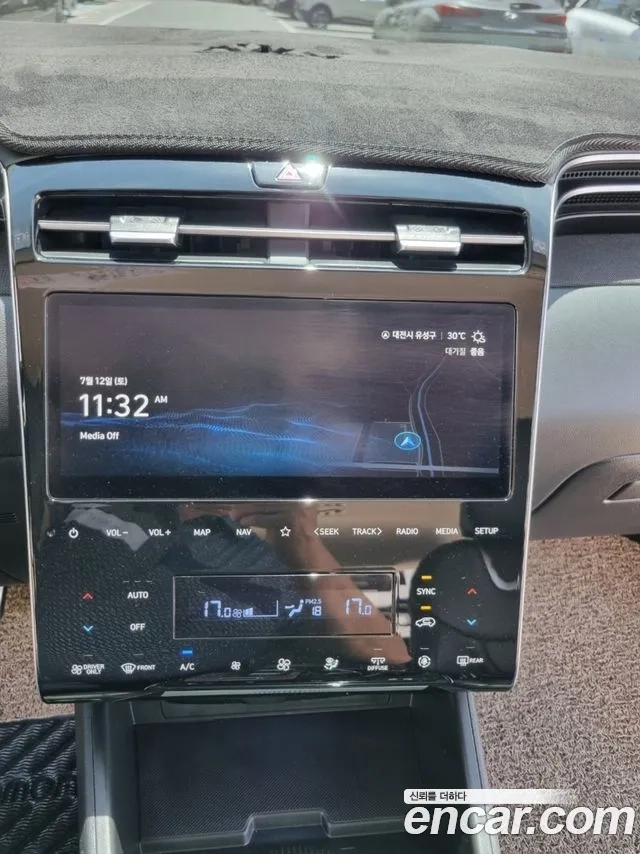 Hyundai Tucson Hybrid (NX4) 2022 Небесно-голубой из Кореи, фото 5