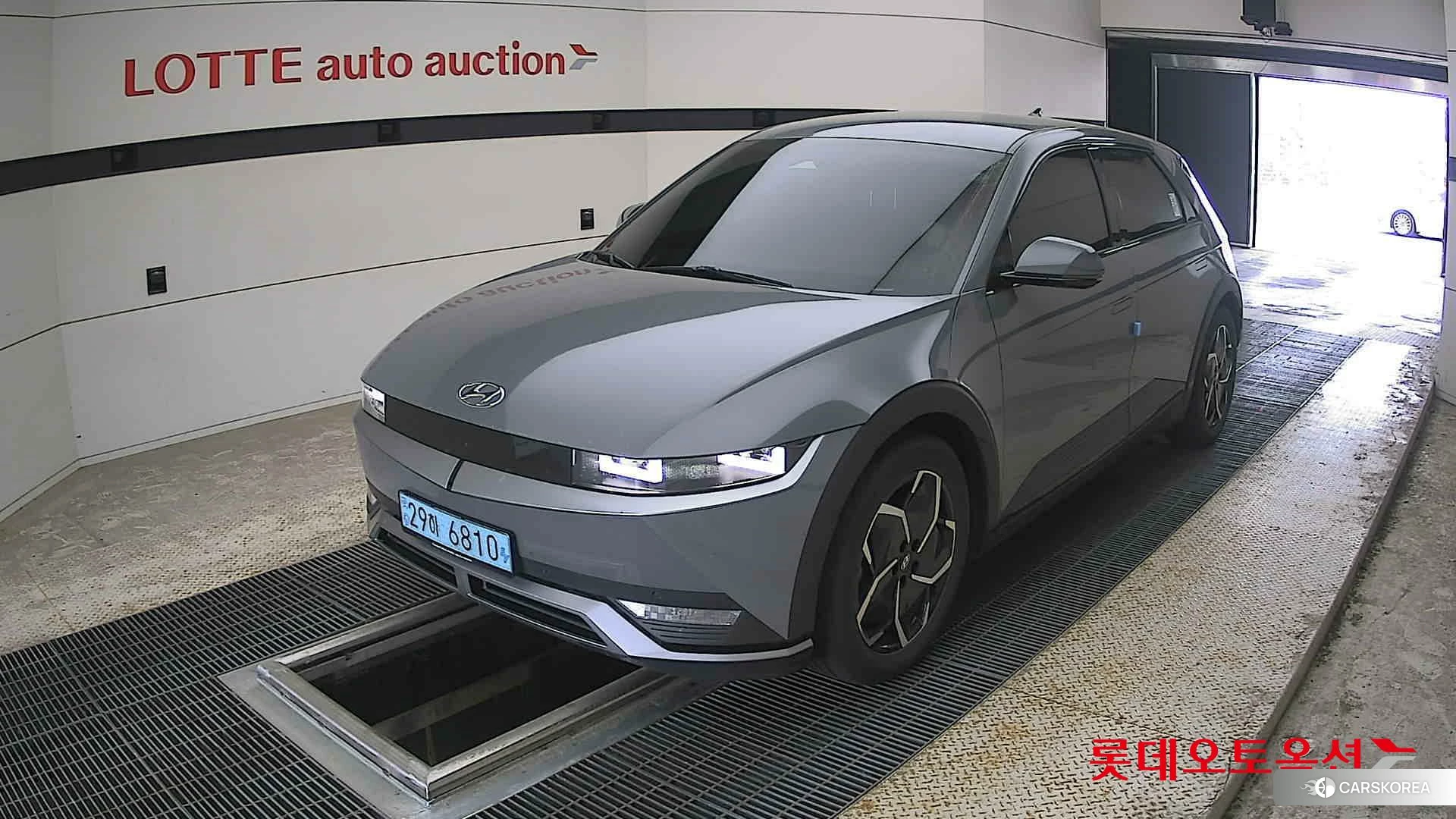 Hyundai IONIQ 5 2022 Galactic Grey Metallic из Кореи, фото 5