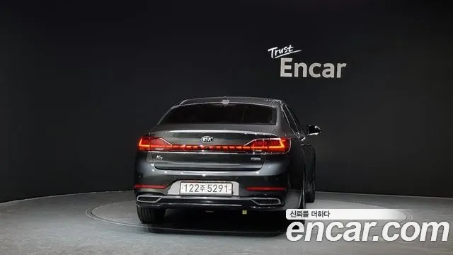 Kia K7 Premier Hybrid 2021 Серый из Кореи, фото 5