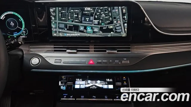 Hyundai The New Grandeur IG Hybrid 2021 Белый из Кореи, фото 5