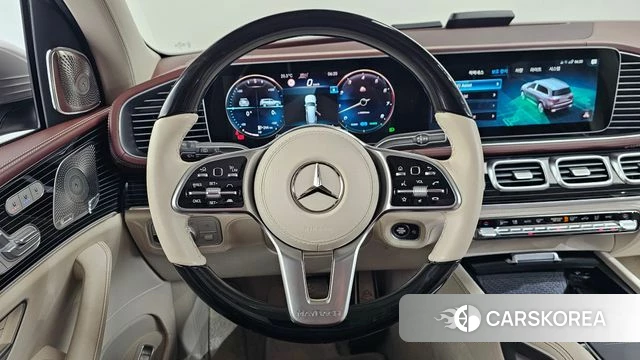 Mercedes-Benz GLS - Class X167 2023 Темно-зеленый из Кореи, фото 5