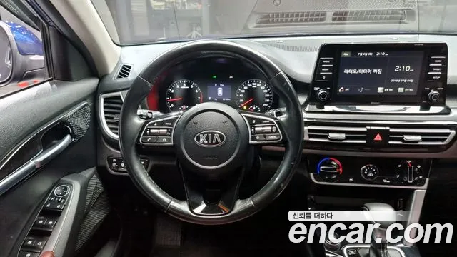 Kia Seltos 2019 Синий из Кореи, фото 5