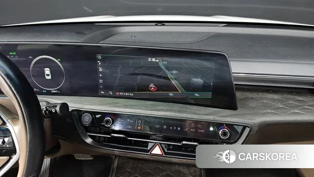 Kia K8 Hybrid 2021 Белый из Кореи, фото 5