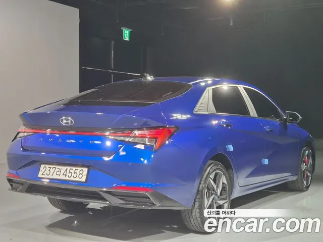 Hyundai Avante (CN7) 2020 Синий из Кореи, фото 5