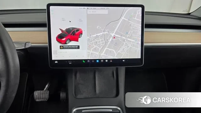 Tesla Model Y 2021 Красный из Кореи, фото 5