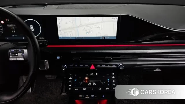 Hyundai Grandeur Hybrid (GN7) 2023 Черный из Кореи, фото 5