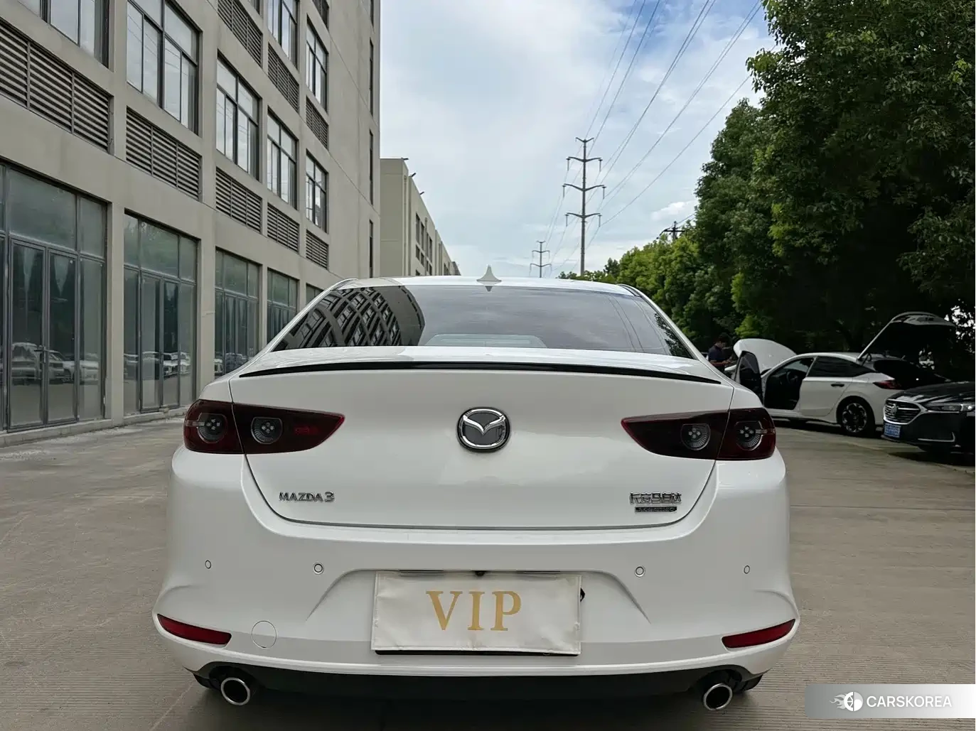 Mazda 3 2022 Белый из Китая, фото 5
