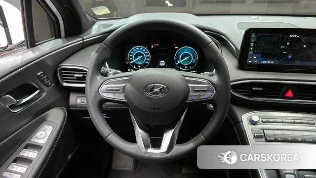 Hyundai The New Santa Fe 2023 Белый из Кореи, фото 5