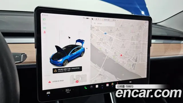 Tesla Model 3 2020 Синий из Кореи, фото 5